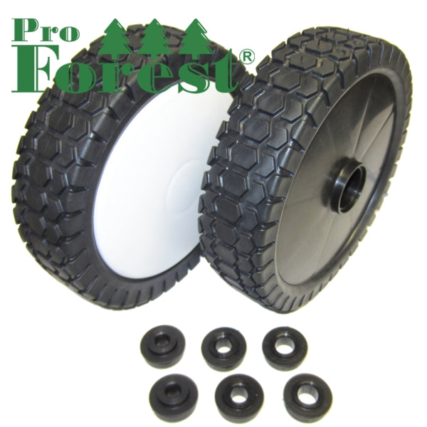 Yleispyörä 180mm-8,10,12mm akselille