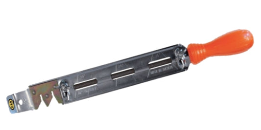 Viilaohjuri raivaussahoille haritusraudalla Bahco