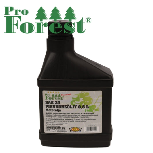 Pienkoneöljy Sae30 0.6 L