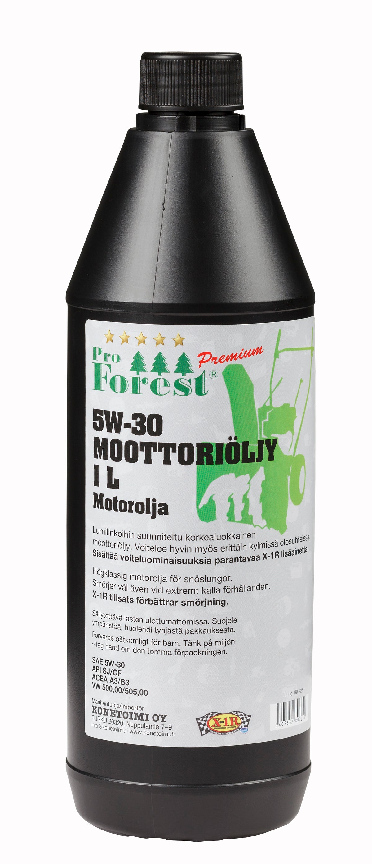 Moottoriöljy 5W-30 1 L ProForest