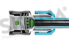 Pikaliitin Ø 12,5 - 15mm (STOP)