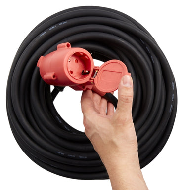 Jatkojohto 20m, ulkokäyttöön 3x2,5mm2 NOR-TEC