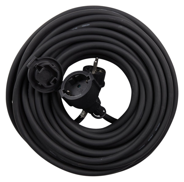 Jatkojohto 20m, ulkokäyttöön 3x1,5mm2 NOR-TEC