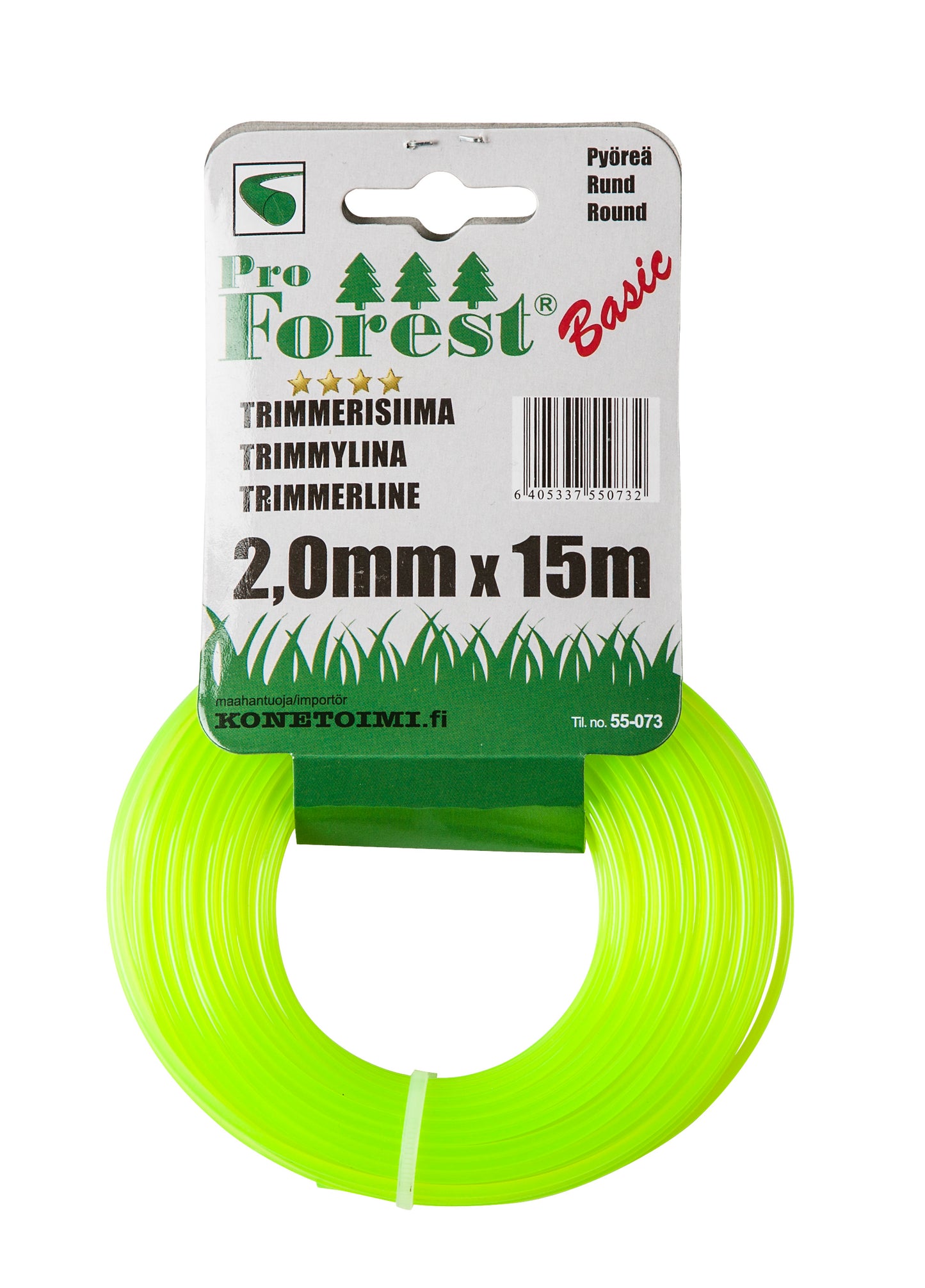 Trimmerisiima 2,0mm/15m ProForest Basic