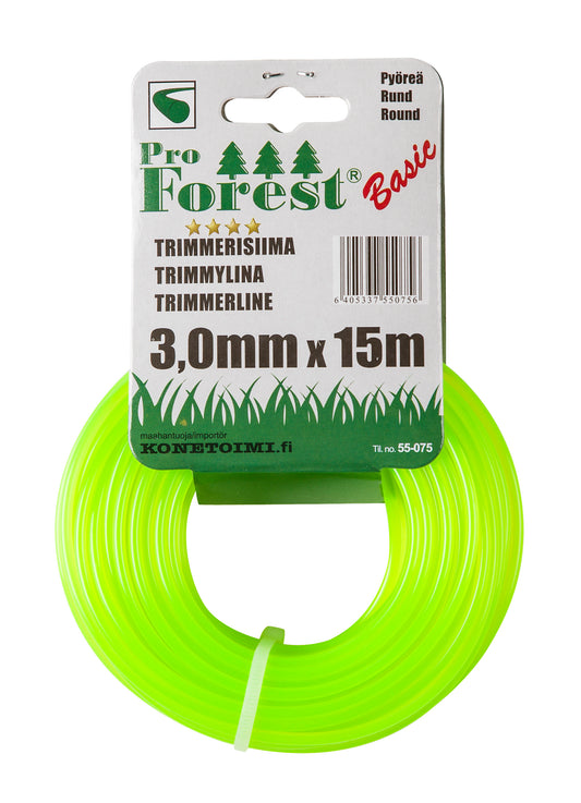 Trimmerisiima 3,0mm/15m ProForest Basic