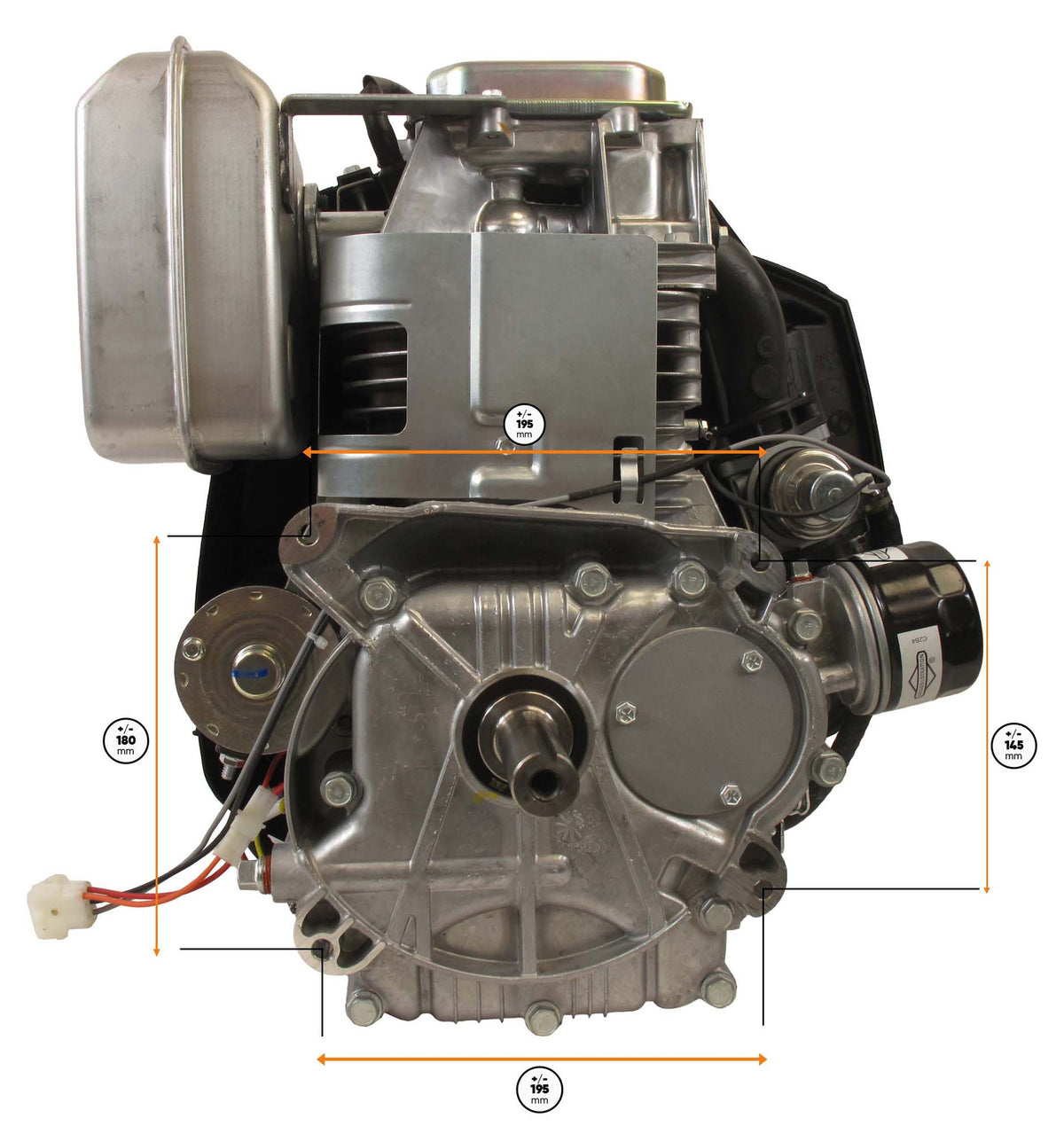 Moottori B&S 544cc EX1900 OHV (19hv)