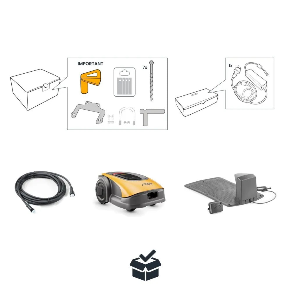 Stiga A 300 robottiruohonleikkuri