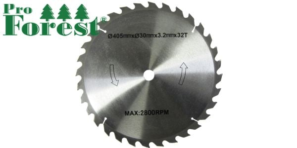 Kovapalaterä 405mm-30mm klapisirkkeliin