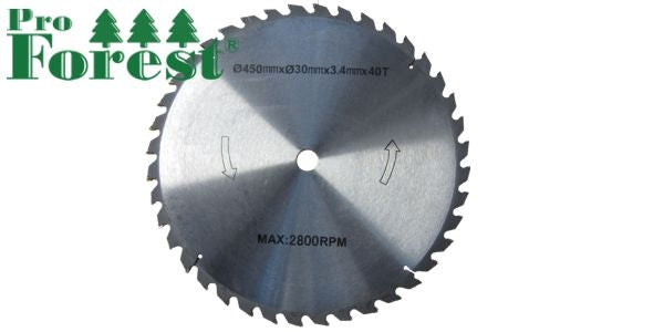 Kovapalaterä 450mm-30 mm klapisirkkeliin