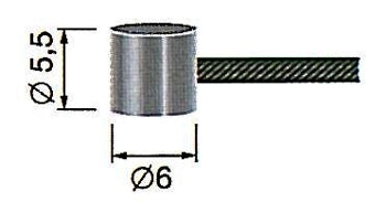 Irtovaijeri nipalla 1,5 mm / 2500 mm