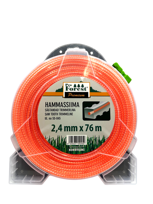 Hammassiima 2,4mm / 76m ProForest Premium
