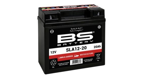 Akku 12V-20Ah huoltovapaa (+ oikea)