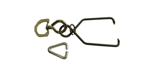 Saksikoukku leikarilla metsurinmittaan