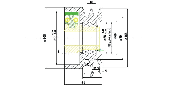 Keskipakoiskytkin ProForest 3/4" (19,05 mm) akselille