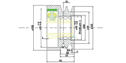 Keskipakoiskytkin ProForest 20mm akselille
