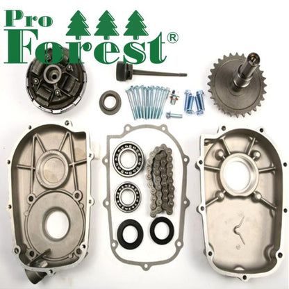 Alennusvaihde/keskipakoiskytkin PFMO390FE ja PF188FE moottorit