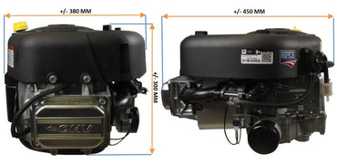 Moottori B&S 17,5 hv Intek OHV 500cc (bensapumpulla)