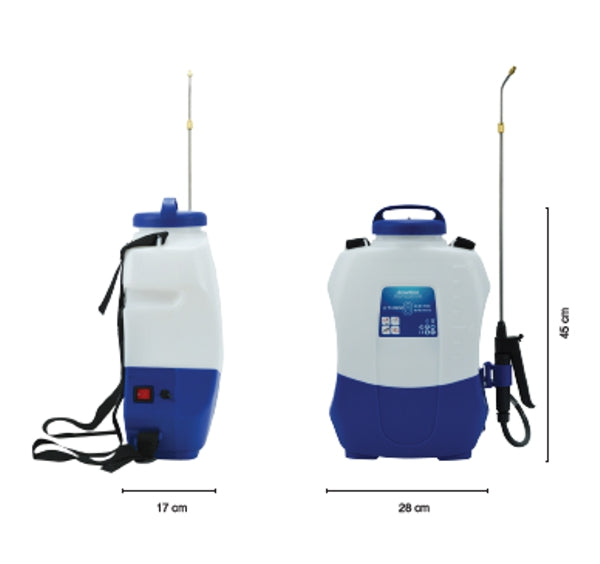 DiMartino Lithium 8L paineruisku, Li-Ion