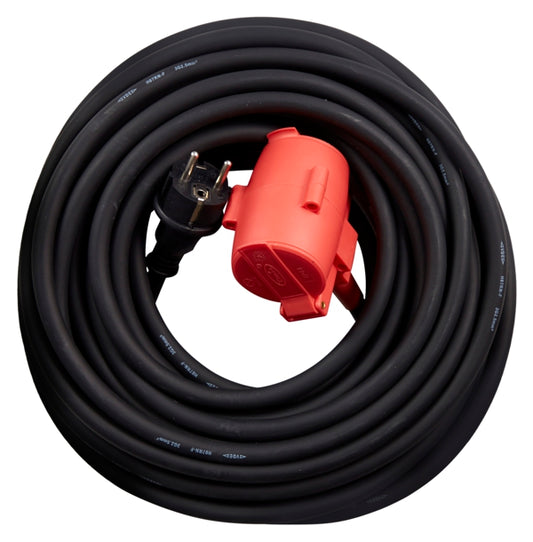 Jatkojohto 20m, ulkokäyttöön 3x2,5mm2 NOR-TEC