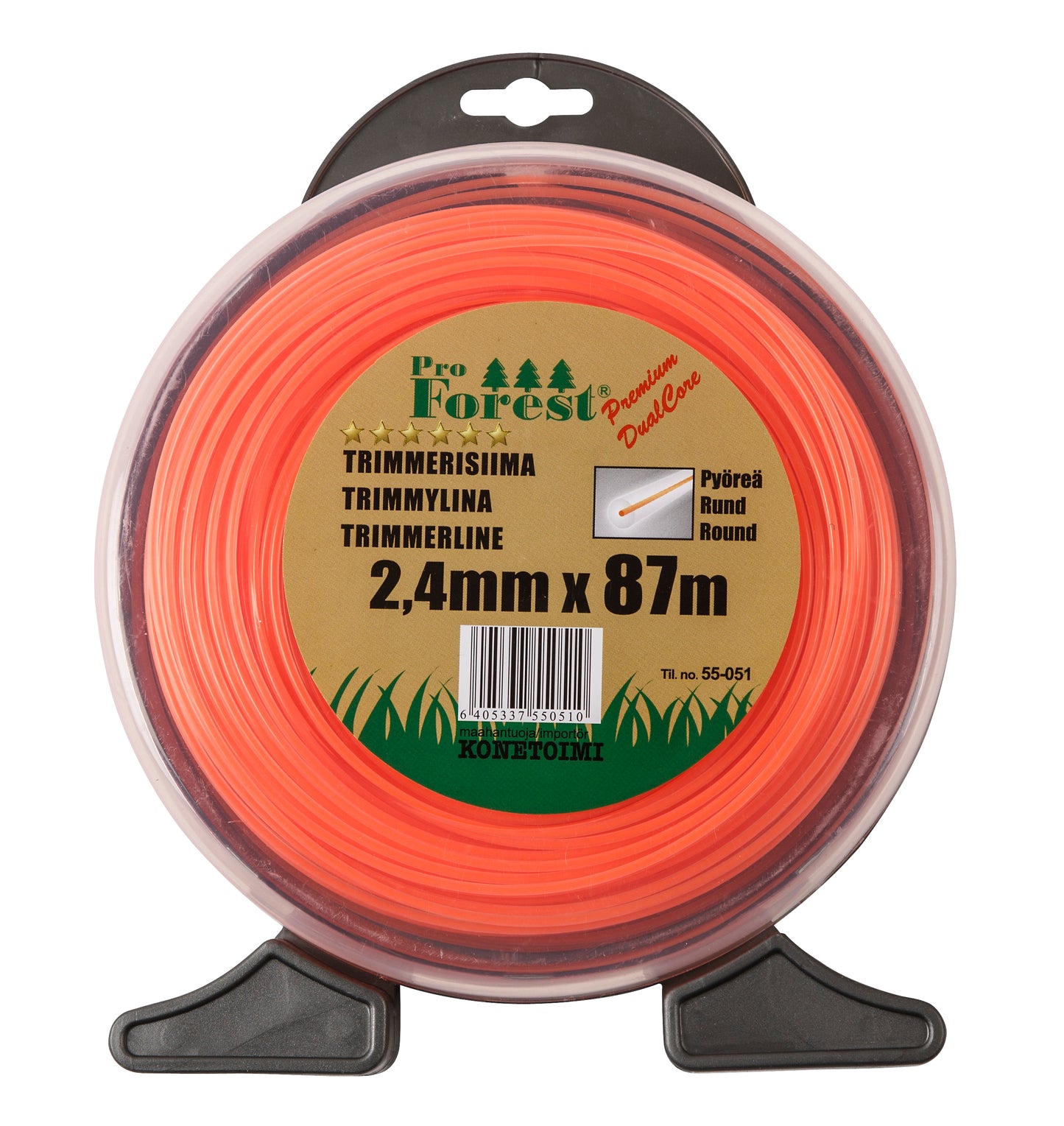 Trimmerisiima 2,4 mm/87m ProForest Premium