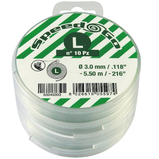 Siimakasetti 10kpl Speed&Go 3,0mm x 5,5m