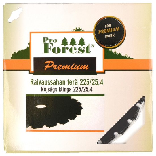  Raivurinterä 225/25,4mm ProForest